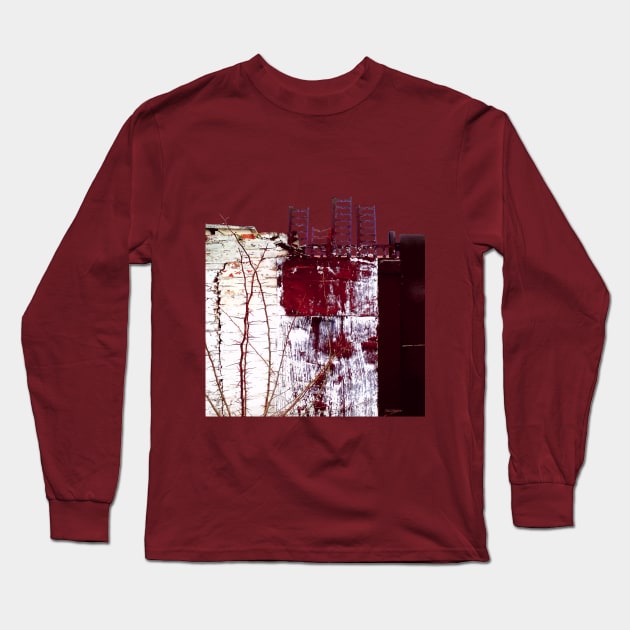 abstraction street art Long Sleeve T-Shirt by vlada antsi